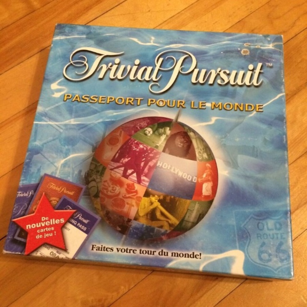 Jeu Trivial Pursuit Passeport monde